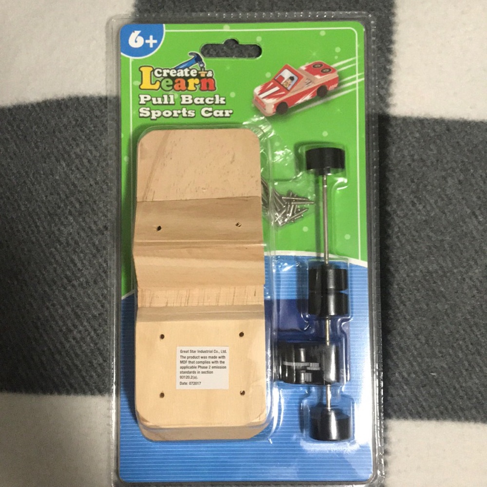 Pull Back Sports Car Toy